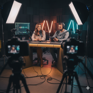 Producción de podcasts y videopodcasts