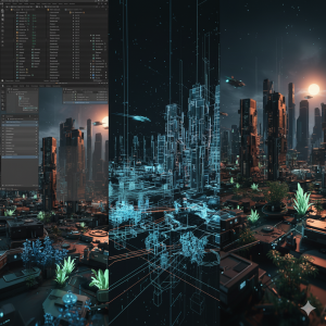 Blender avanzado: animación y entornos complejos
